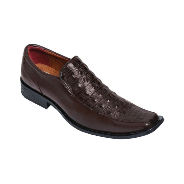 Zapato De Vestir Color Café Para Hombre Lamasini 8410