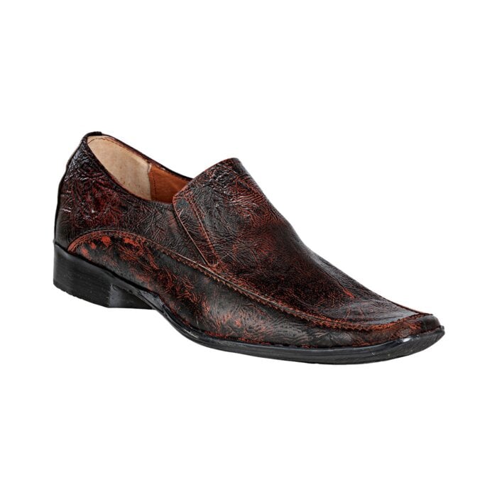 Zapato De Moda Para Hombre Color Shedrón Lamasini 3445