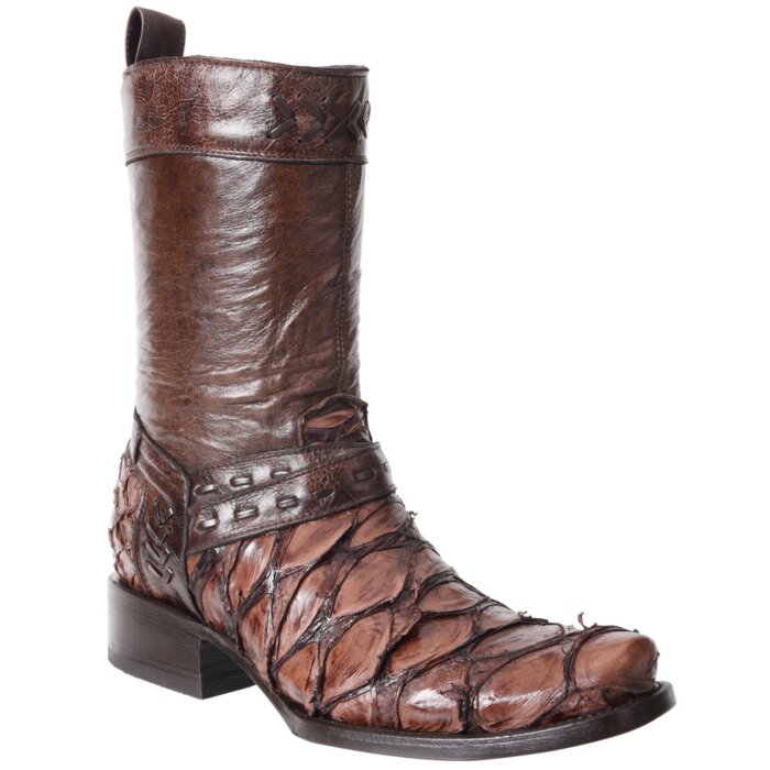 Pirarucu Original Bota Con Zipper WD 11-013 Café
