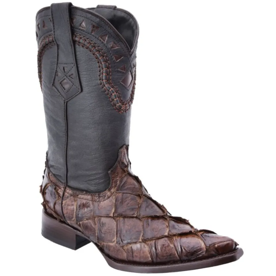Botas Vaqueras Pirarucú WD Boots 11-044 Color Café