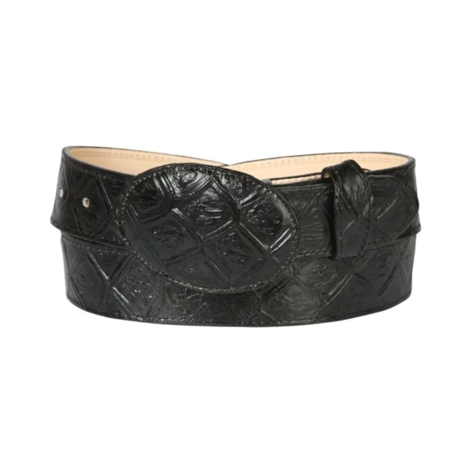 El General 44667 Monster Fish (Pirarucu) Black Western Belt
