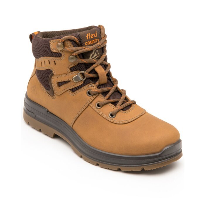 Botines De Mujer Para Acampar Flexi 116804 Tan