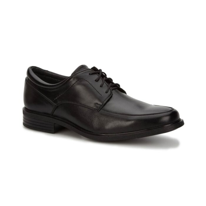Zapatos De Piel De Cabra Para Hombre Negros Con Agujetas