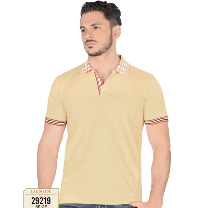 Playera Lamasini De Moda Color Beige 29219