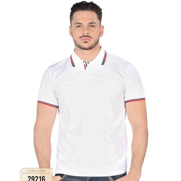 Playera Blanca Lisa De Moda Lamasini 29216