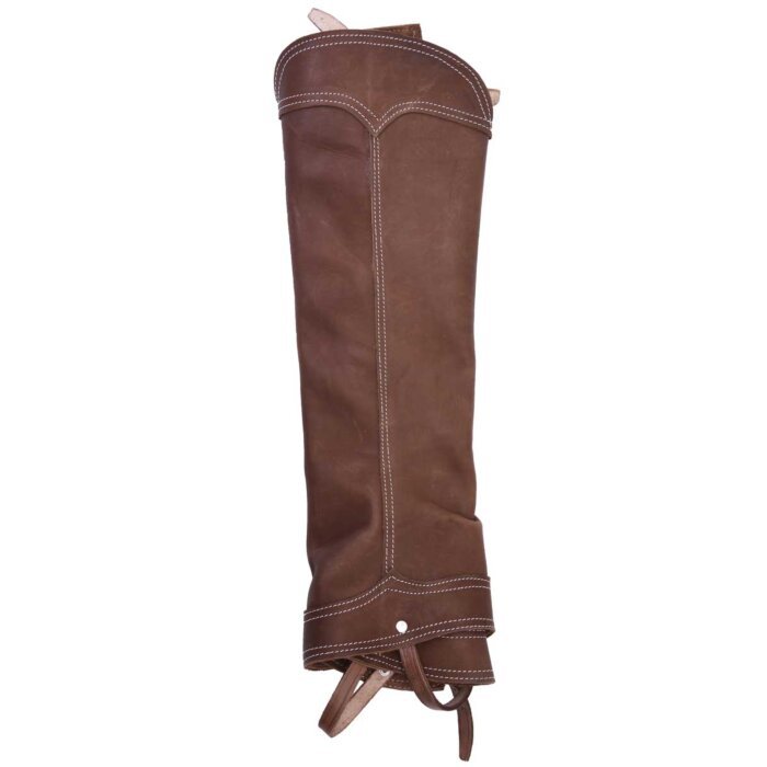 Polaina Alta Correas Con Hebilla WD 10-1281 Café