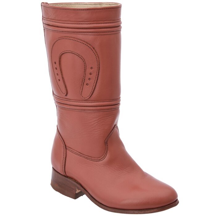 Botas Escaramuza Juvenil Piel Napa Shedrón WD 11-364 