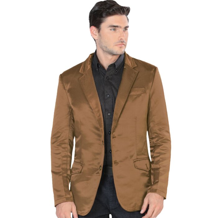 Saco Fino Para Hombre Color Café Claro
