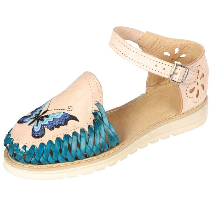 Huaraches Artesanales Mariposa 603316 Natural