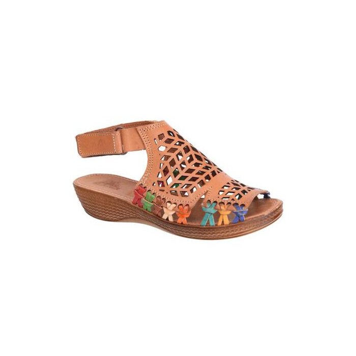 Huarache De Dama En Piel Lazer HP1013