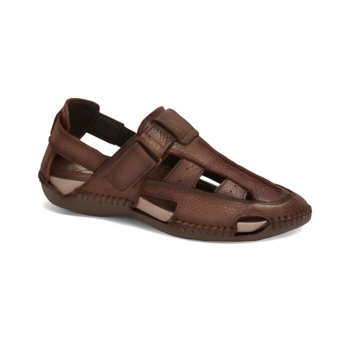 Sandalias Opanka Para Mujer Lobo Solo 318-3441 Color Café