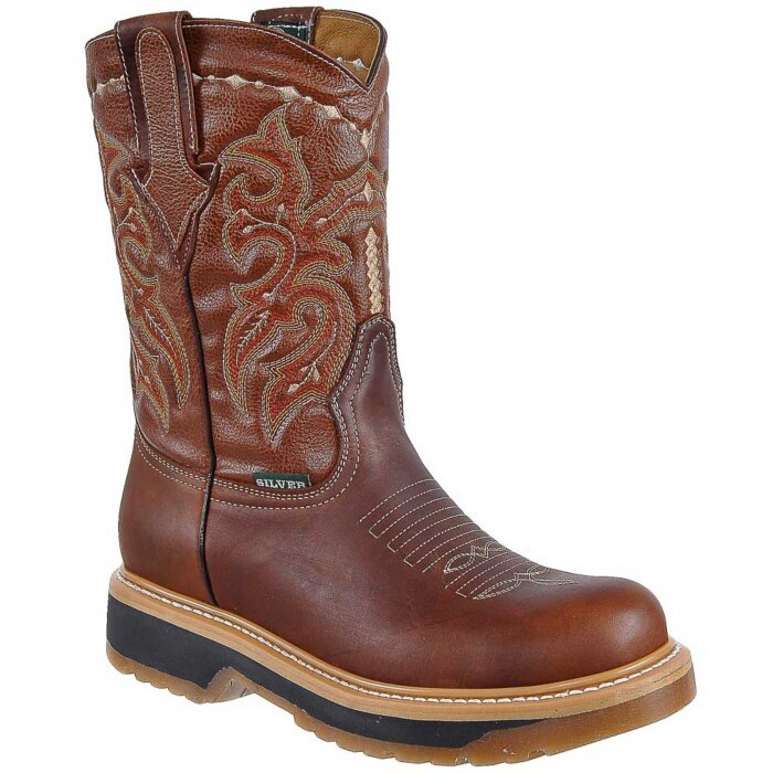 Botas De Trabajo Silver Bull 6010 Color Café