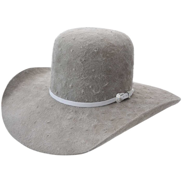 Sombrero Tostoneado Horma 8 Segundos De Lana Color Gris WD 11-643