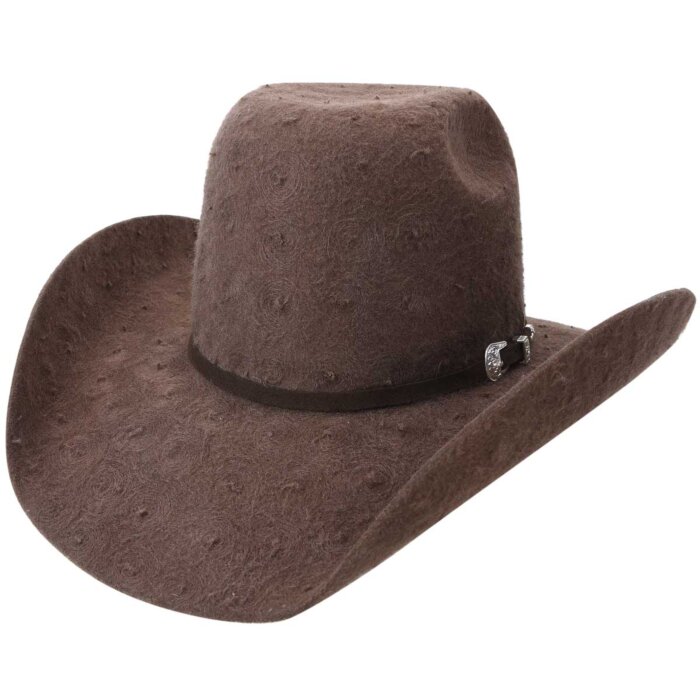 Sombrero Rodeo Tostoneado Lana Café WD 11-642