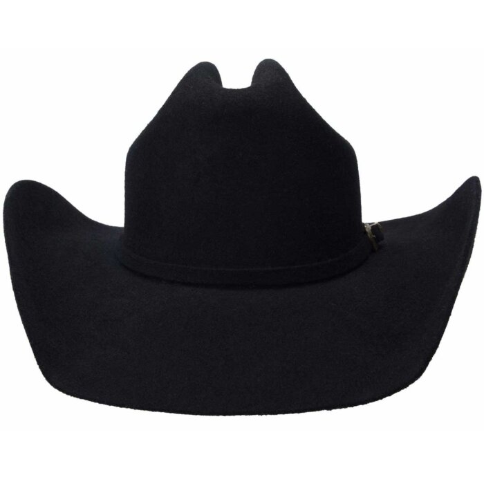 Texana (Tejana) Horma Marlboro 50% Lana, 50% Pelo T050X Color Negro
