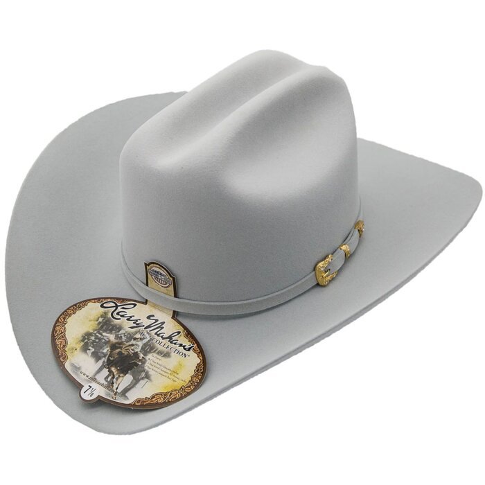 Texana Larry Mahan's Opulento 30X Brim 4" Color Platinum