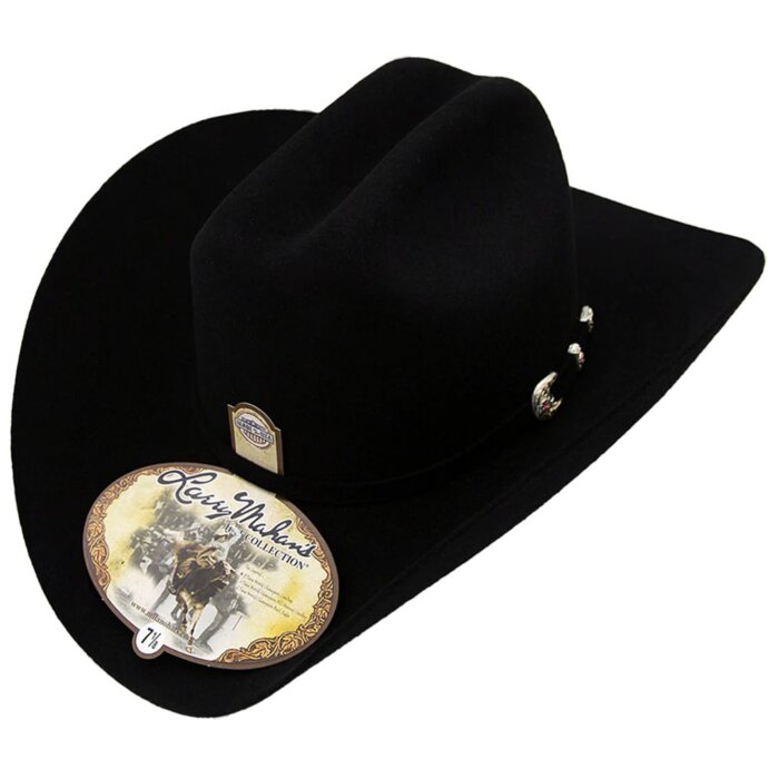 Texana Negra Larry Mahan's Real 6X 4" Brim