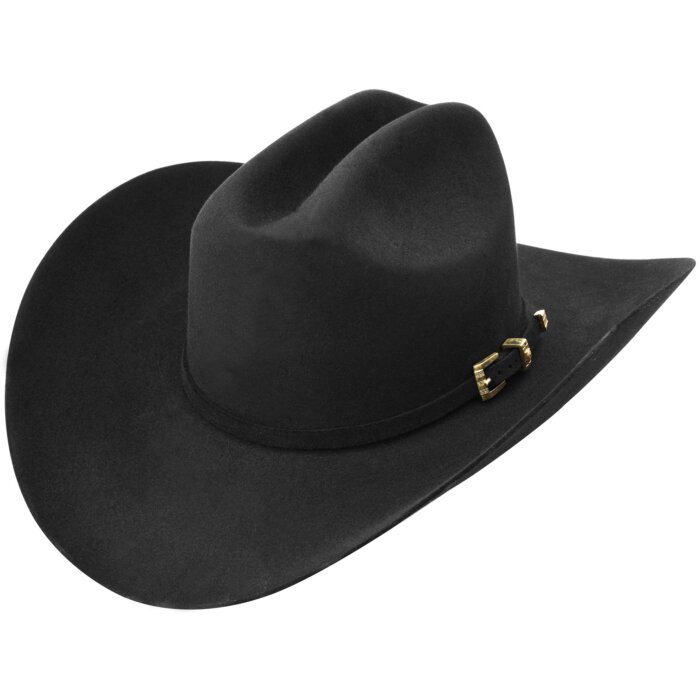 Texana Negra Pelo De Castor 10X Brim 4" White Diamond 11-629