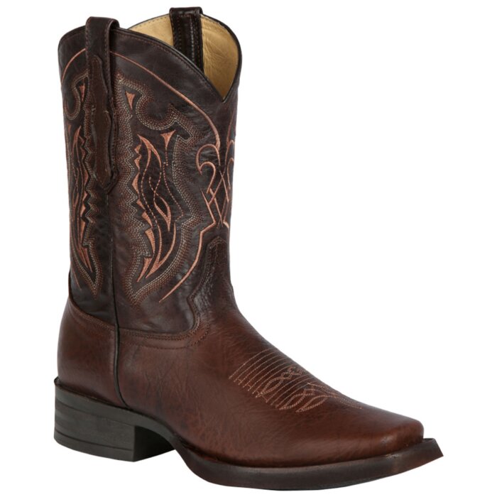 Botas Rodeo Piel Shoulder Color Café El General 44655