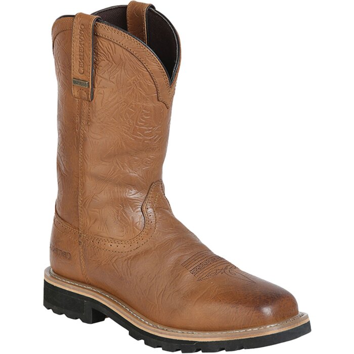 Bota Waterproof Para Trabajo Lth Buff Aero Color Tan 126724