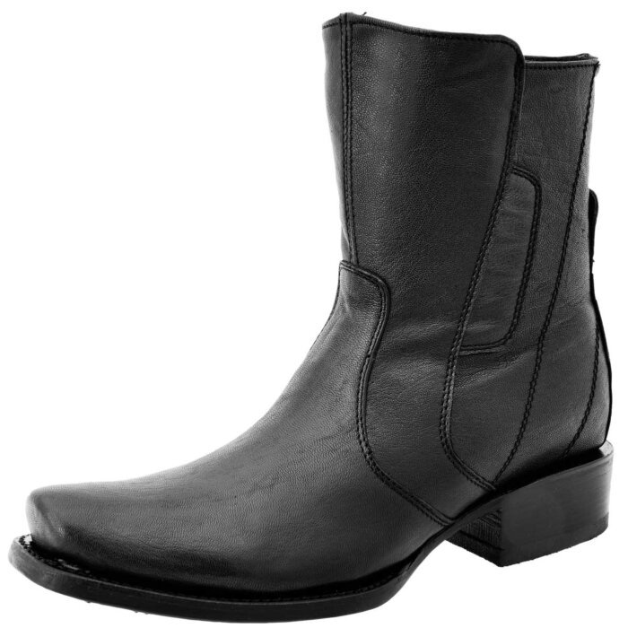 Men's Dress Short Black Boots Kabul WD 11-027