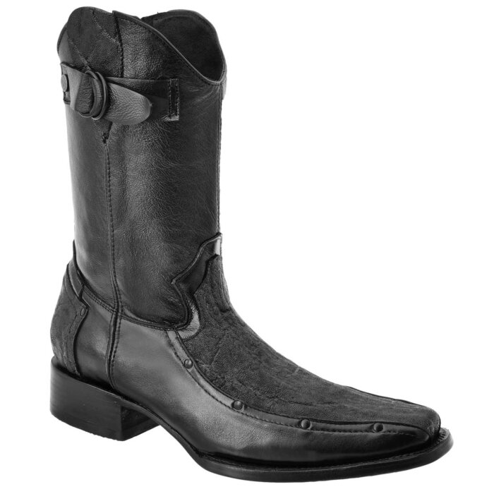 Casual Boots Elefant Clon With Zipper 11-025 Black Color