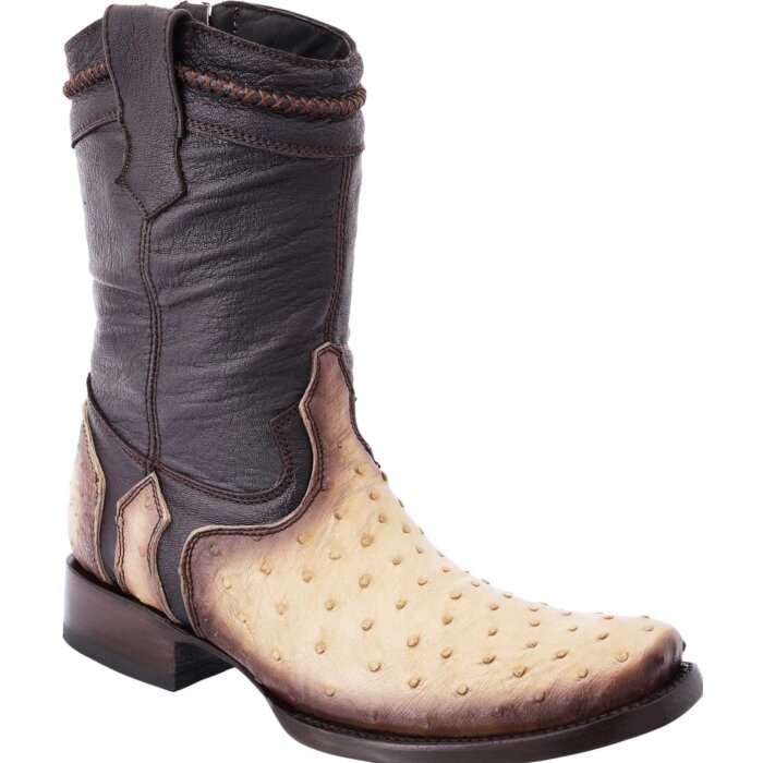 White Diamonds Boots Ostrich 021 Orix