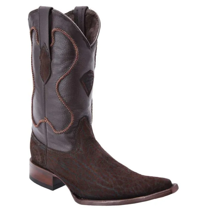Botas Vaqueras Cuello De Toro WD Boots 080 Café