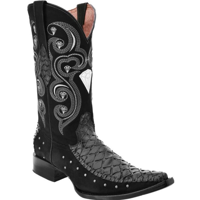 Botas 3X Clón Oso Hormiguero Tejida Negra WD 11-110