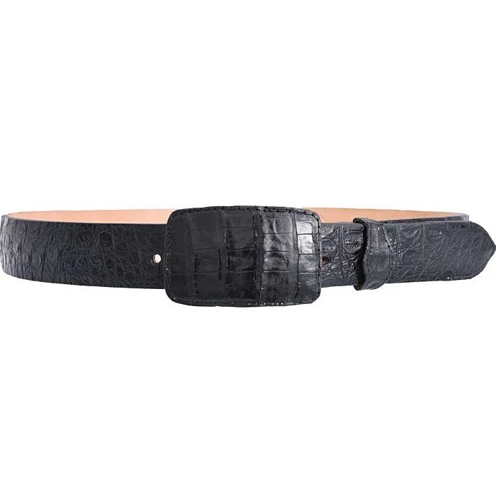 Cinto Vaquero Cocodrilo WD Boots 1265 Negro
