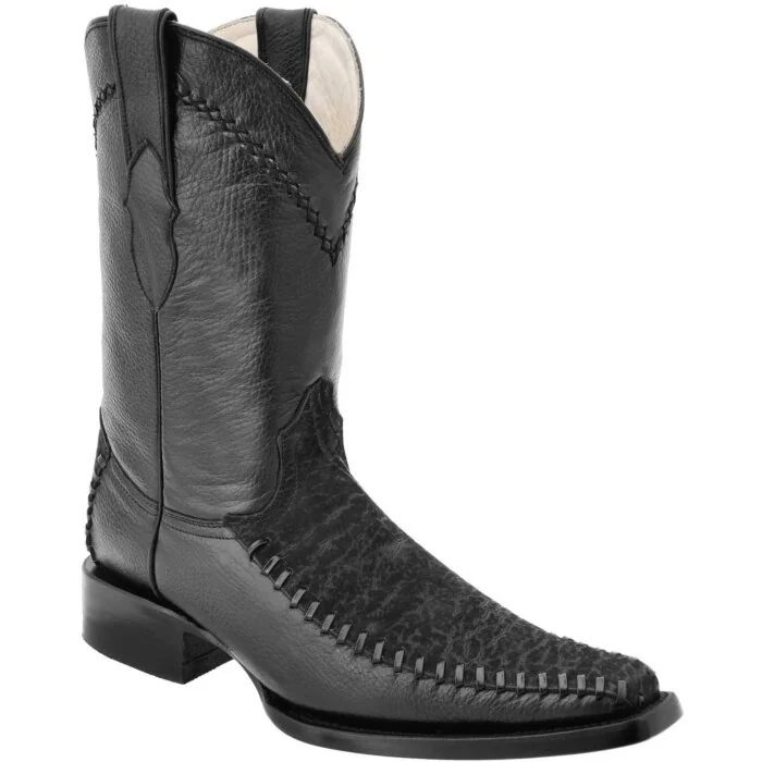 Botas Vaqueras Cuello De Toro WD Boots 200 Negro
