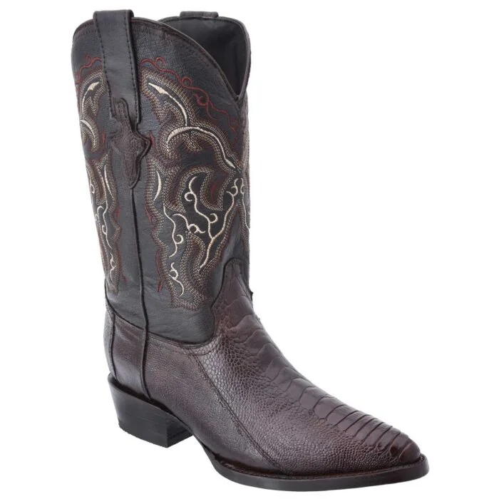 Botas Vaqueras Pata De Avestruz WD Boots 237 Café
