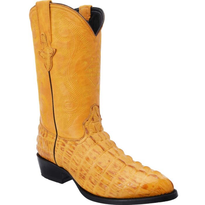 Botas Vaqueras Imitación Cocodrilo Horma Semi Oval WED 10-276
