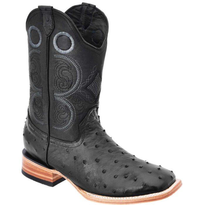 Botas Rodeo Avestruz WD Boots 300 Negro