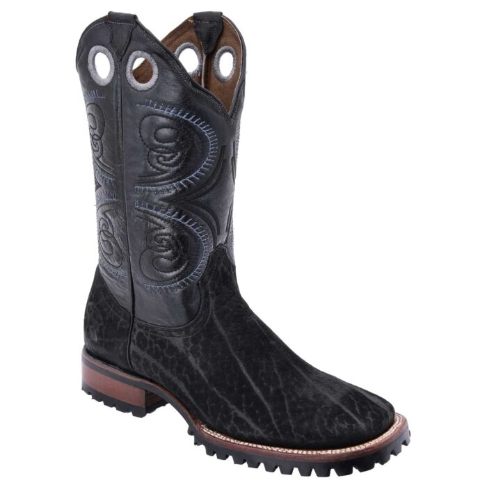 Botas Rodeo Cuello De Toro WD Boots 327 Negro