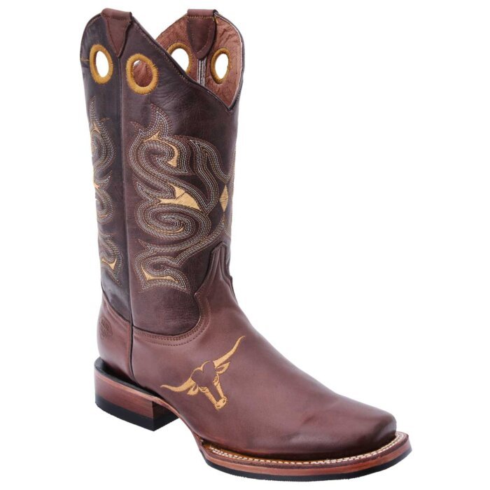 Botas Rodeo Café Toro Bordado WD 11-330