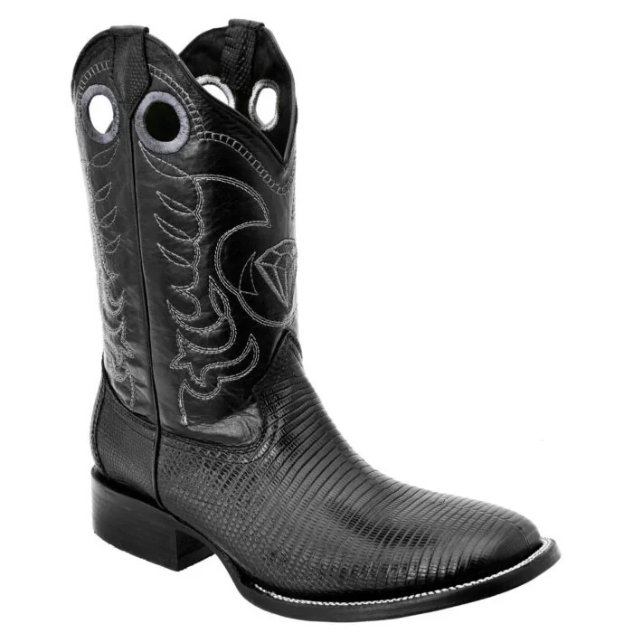 Botas Vaqueras Lizard WD Boots 360 Negro