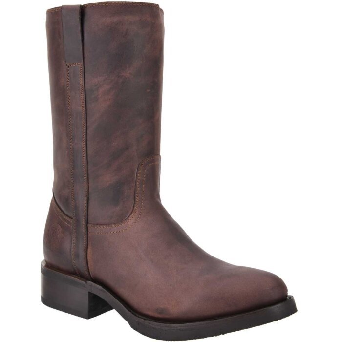 Botas Rodeo Americana De Trabajo Color Café WD 11-440