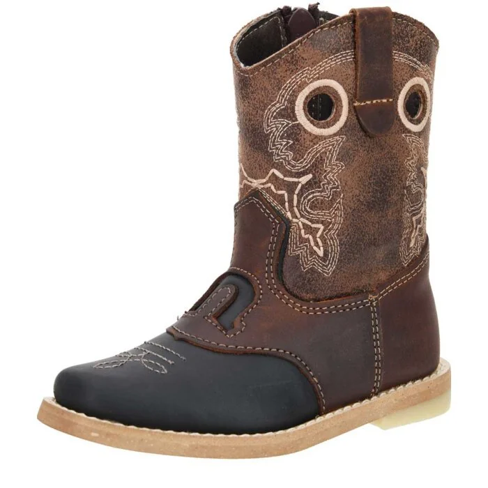 Botas Rodeo Negra Para Bebé Antifaz Herradura WD 11-385