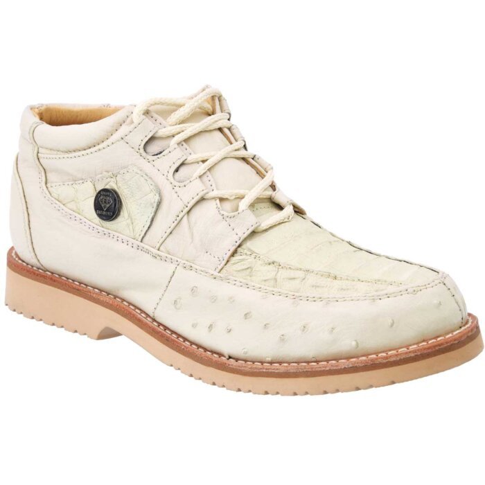 Zapatos De Hombre Coco/Ave Casual-Urban Color Hueso WD 11-395