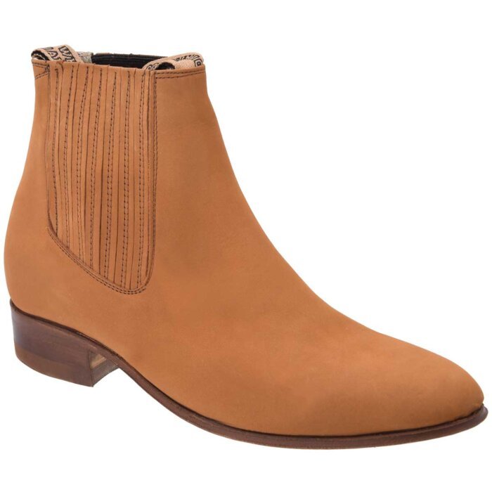 Botines Charros Tabaco Nubuck Tradicionales WD 11-722