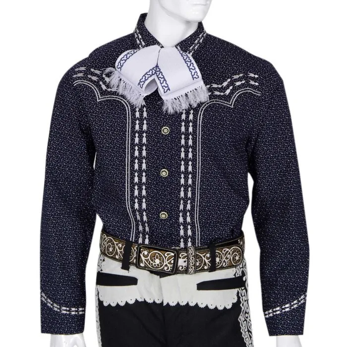 Camisa Charra Color Azul WD 11-873