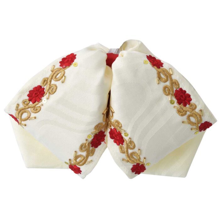Moño Charro Fino WD Boots 832 Beige/Rojo