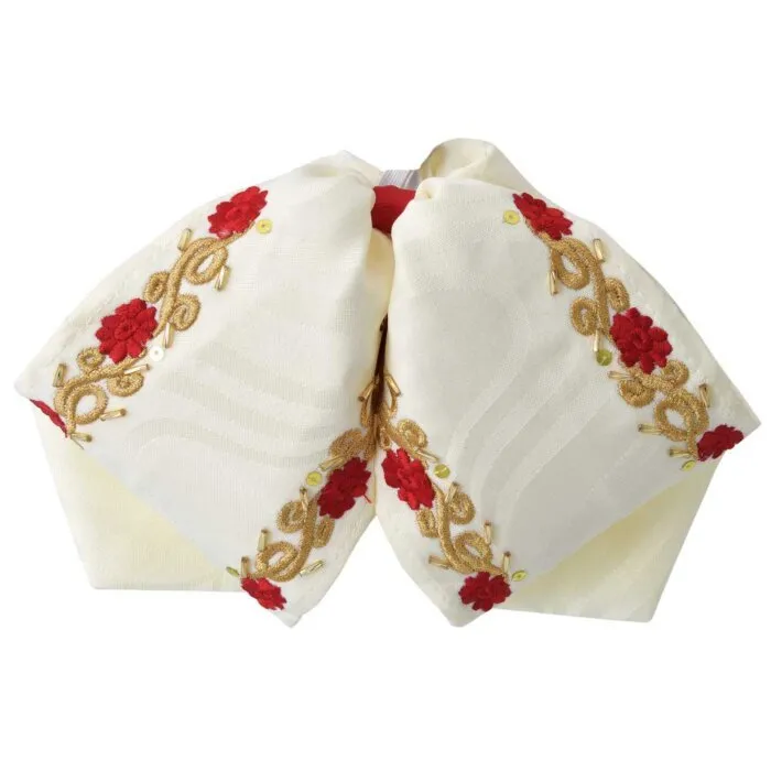 Moño Charro Fino WD Boots 832 Beige/Rojo