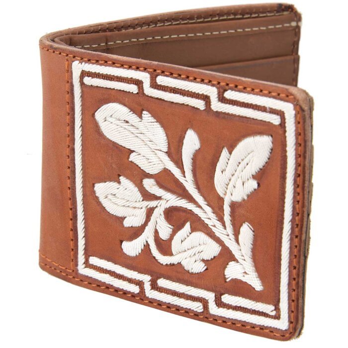 Cartera Piteada WD 11-1707 Color Natural