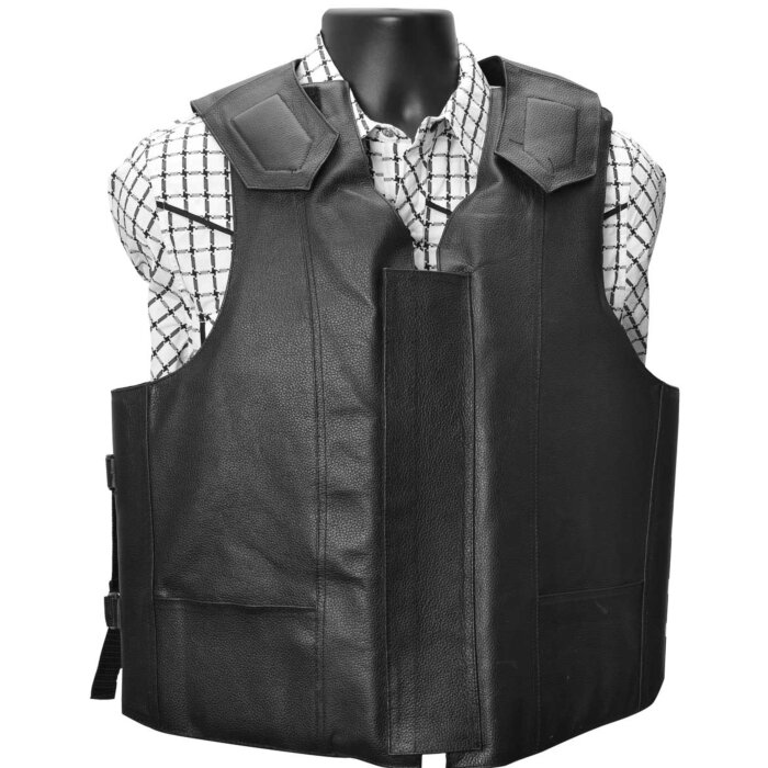 Chaleco Para Jaripeo WD 1078 Color Negro