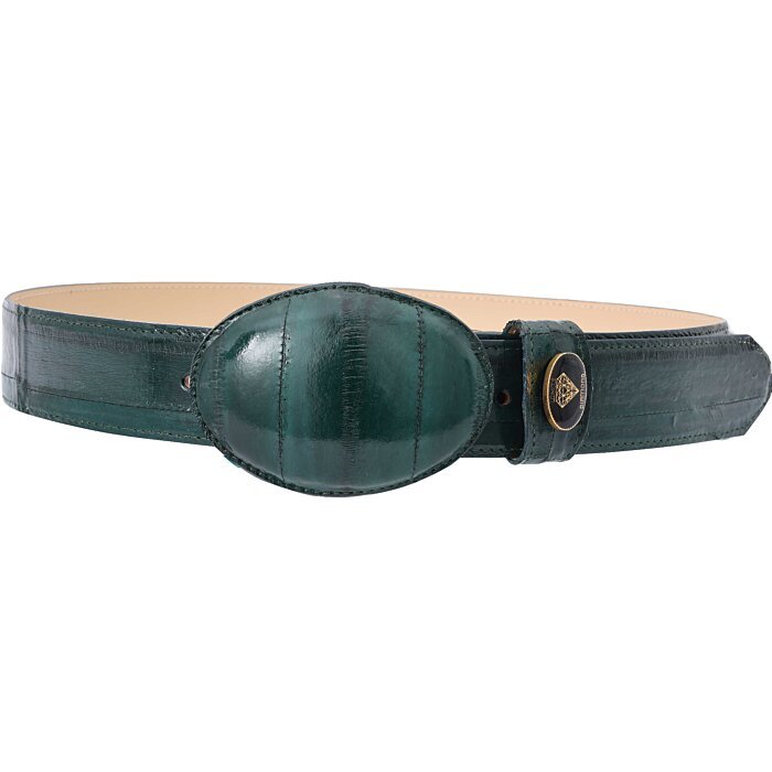 Cinto Vaquero De Anguila Verde Militar WD 11-1451