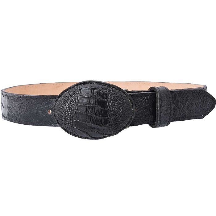 Cinto Vaquero Pata De Avestruz WD Boots 1313 Negro