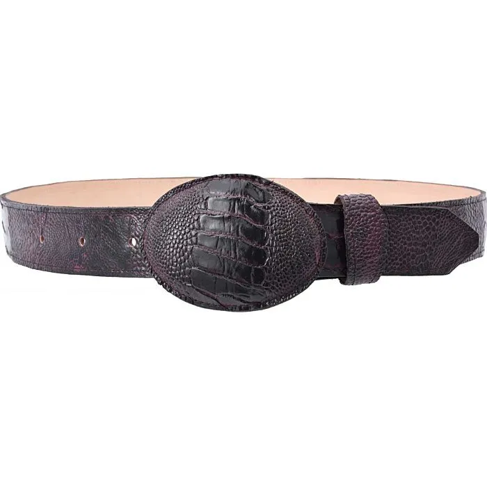 Cinto Vaquero Pata De Avestruz WD Boots 1314 Vino