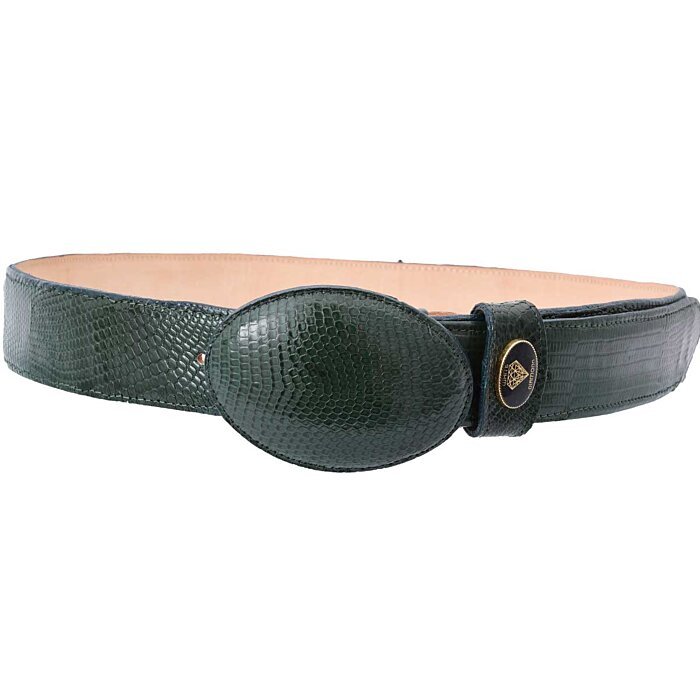 Cinto Vaquero Lizard WD Boots 1319 Verde Militar